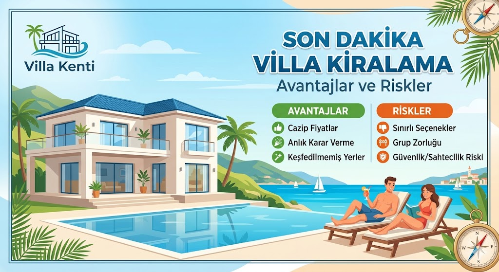 Son Dakika Villa Kiralama: Avantajlar ve Riskler
